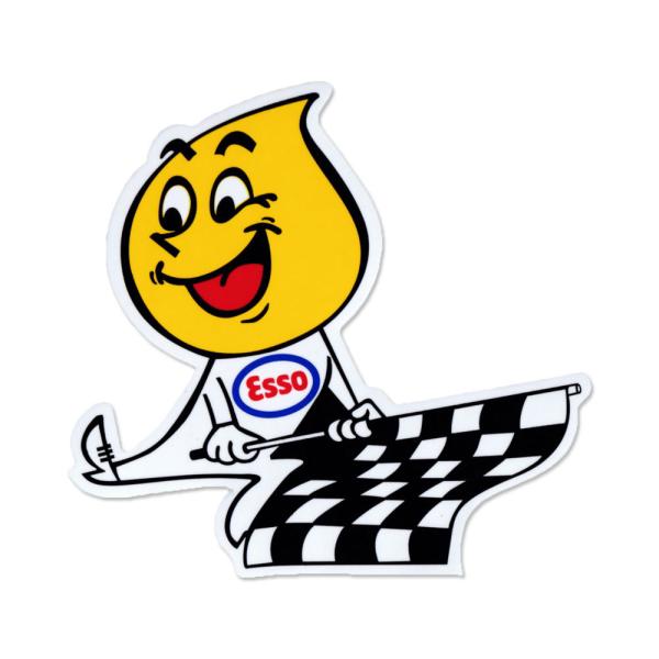 ステッカー エッソ ESSO 車 バイク アメリカン かっこいい おしゃれ カーステッカー アウトド...