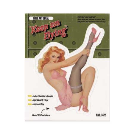 ピンナップガール ステッカー ミリタリー セクシー アメリカン レトロ ビンテージ おしゃれ かっこ...