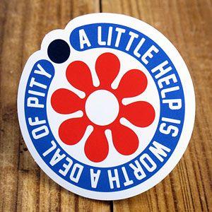 ステッカー アメリカン おしゃれ かっこいい かわいい 車 バイク ことわざ 格言 世田谷ベース 小...