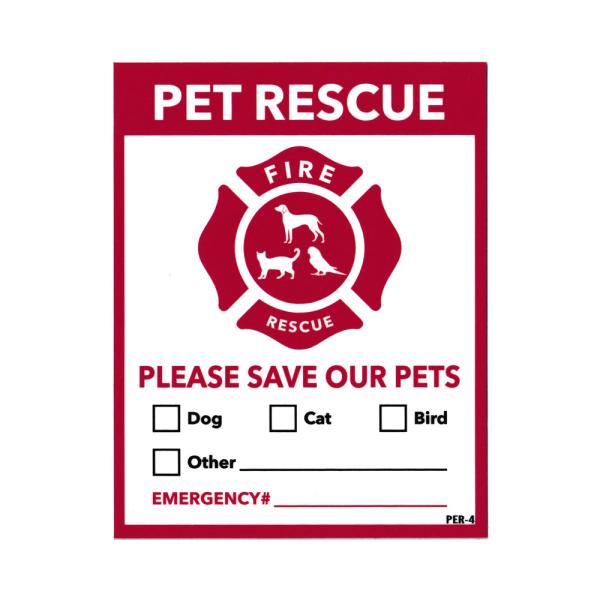 ペットレスキューステッカー ペット ステッカー 災害 火災 地震 救助 犬 猫 鳥 アメリカン おし...