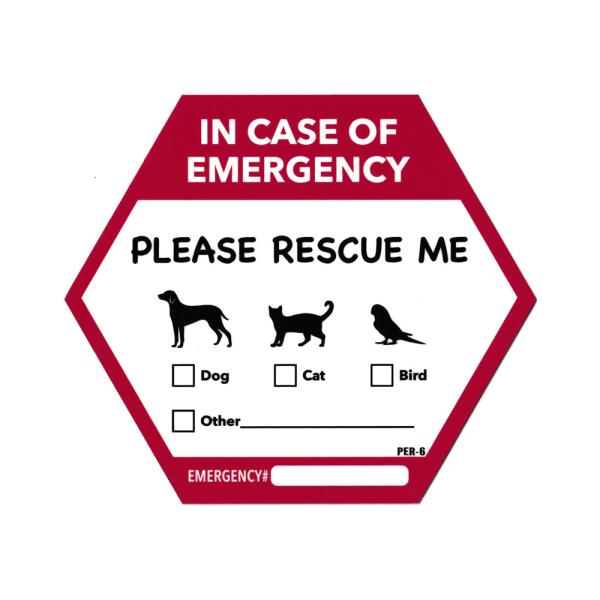 ペットレスキューステッカー ペット ステッカー 災害 火災 地震 救助 犬 猫 鳥 アメリカン おし...