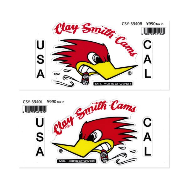 クレイスミス ステッカー キャラクター アメリカ アメリカン おしゃれ バイク 車 かっこいい ウッ...