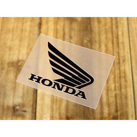 ステッカー ホンダ アメリカン 車 おしゃれ バイク ヘルメット かっこいい HONDA 転写式 ウ...