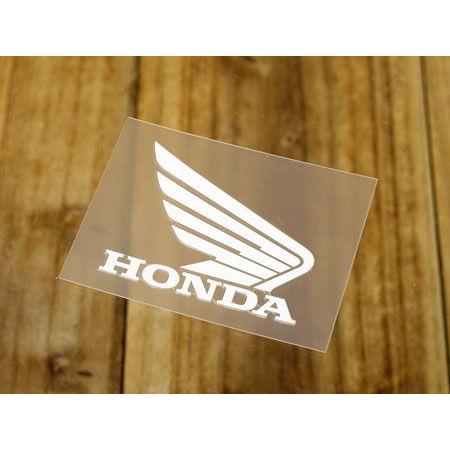 ステッカー ホンダ アメリカン 車 おしゃれ バイク ヘルメット かっこいい HONDA 転写式 ウ...