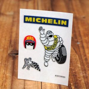 ステッカーセット ミシュラン アメリカン おしゃれ 車 バイク ヘルメット かっこいい ビバンダム ミシュランマン Michelin レース