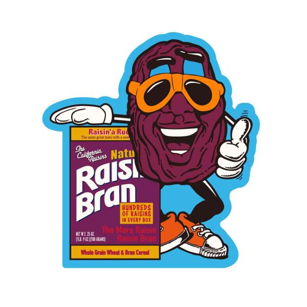 カリフォルニアレーズンズ ステッカー アメリカン おしゃれ キャラクター アメリカ 車 RAISIN...