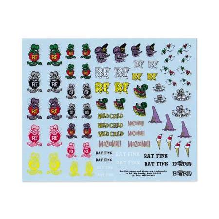 ラットフィンク ステッカー アメリカン おしゃれ かっこいい ミニカー アメリカン雑貨 RAT FI...