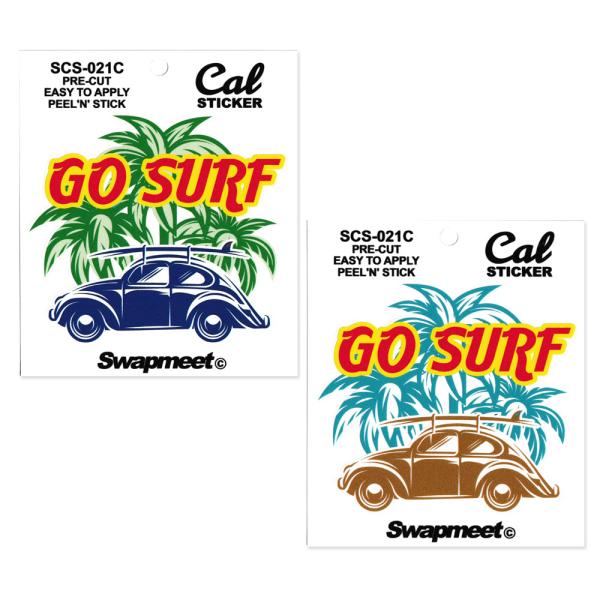 ステッカー 車 アメリカン サーフィン おしゃれ かっこいい アメリカン雑貨 Swapmeet Ca...