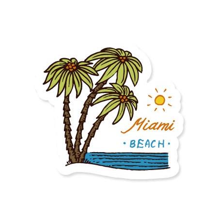 ステッカー サーフィン アメリカン 車 アウトドア スーツケース おしゃれ かっこいい レトロ バイ...