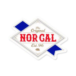 ステッカー ブランド スケボー スケートボード ストリート系 アメリカン 車 バイク かっこいい ノーカル NOR CAL The Original