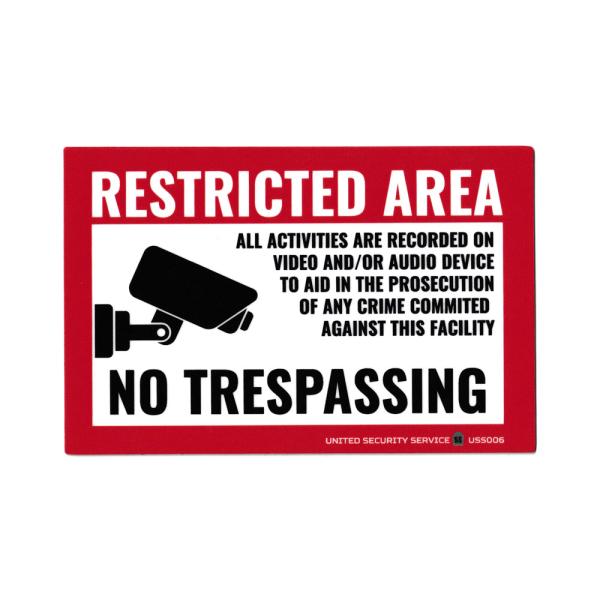 セキュリティ ステッカー 防犯 防犯カメラ アメリカン おしゃれ かっこいい 玄関 窓 ガラス UN...