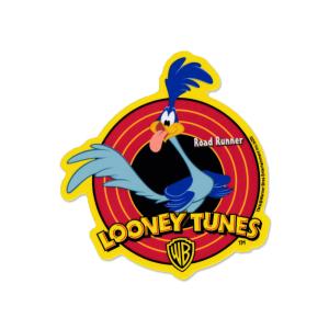 ロードランナー ステッカー ルーニー・テューンズ 車 アメリカン キャラクター おしゃれ かっこいい かわいい バイク ヘルメット 鳥 アメ車 イエロー