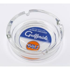 ガルフ 灰皿 小物入れ トレー おしゃれ アメリカン かっこいい シンプル 使い易い ガラス灰皿 GULF G-PRIDE