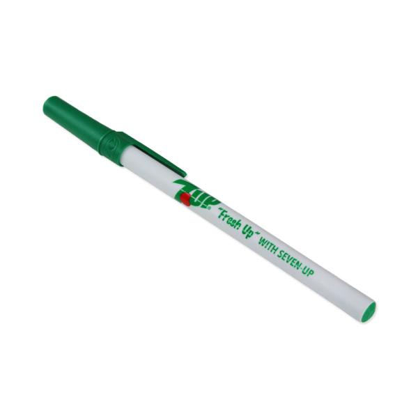 セブンアップ 7UP ボールペン おしゃれ ノック式 黒インク レトロ BIC PEN 7UP-1