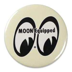 ムーンアイズ マグネット おしゃれ かわいい かっこいい ホットロッド アメリカン雑貨 MOONEYES 缶マグネット ムーンイクイップド｜U.S.JUNKYARD