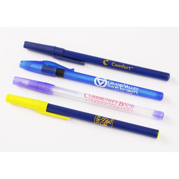 ノベルティペン4本セット ボールペン アメリカ おしゃれ かっこいい 企業 販促 アメリカン雑貨