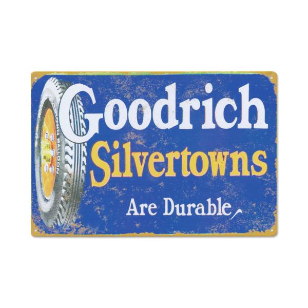 グッドリッチ Goodrich ブリキ看板 サインプレート サインボード インテリア レトロ おしゃ...