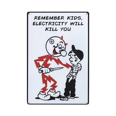 レディ・キロワット ブリキ看板 サインプレート おしゃれ キャラクター アメリカ アンティーク レト...