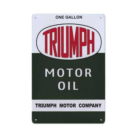 トライアンフ ブリキ看板 サインプレート おしゃれ バイク アンティーク レトロ かっこいい サイン...