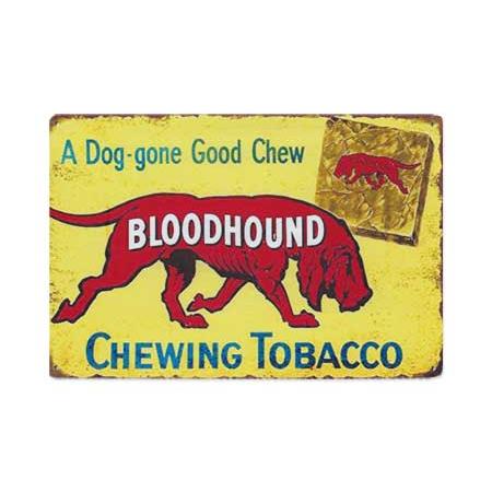 ブラッドハウンド ブリキ看板 サインプレート おしゃれ アンティーク レトロ かっこいい サインボー...
