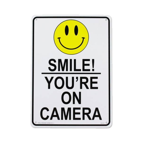 サインプレート サインボード セキュリティ 監視カメラ 防犯 看板 案内板 表示板 インテリア 雑貨...