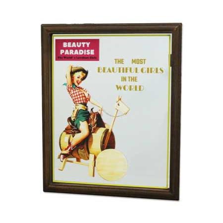 パブミラー アメリカン おしゃれ セクシー かっこいい レトロ ビンテージ インテリア 壁掛け 飾り...