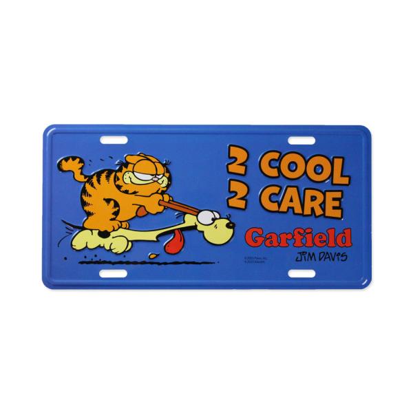 ガーフィールド サインプレート ライセンスプレート ナンバープレート 看板 おしゃれ キャラクター ...