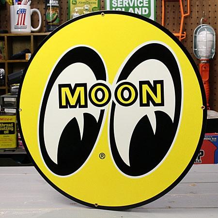 ムーンアイズ サインプレート 看板 MOONEYES アイボール [ホットロッド/アメリカ]