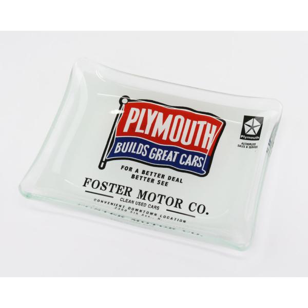 プリマス ガラストレー 小物入れ おしゃれ かっこいい アメリカン インテリア アメリカン雑貨 PL...