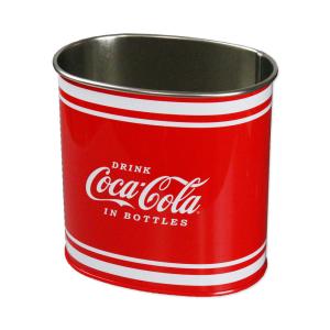 コカコーラ 小物入れ 収納 おしゃれ かっこいい ブリキ缶 アンティーク アメリカ アメリカン雑貨 Coca Cola オーバルケース In Bottle｜planfirst