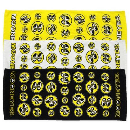 ムーンアイズ フェイスタオル メンズ レディース かわいい おしゃれ 水玉 アイボール コットン ホ...