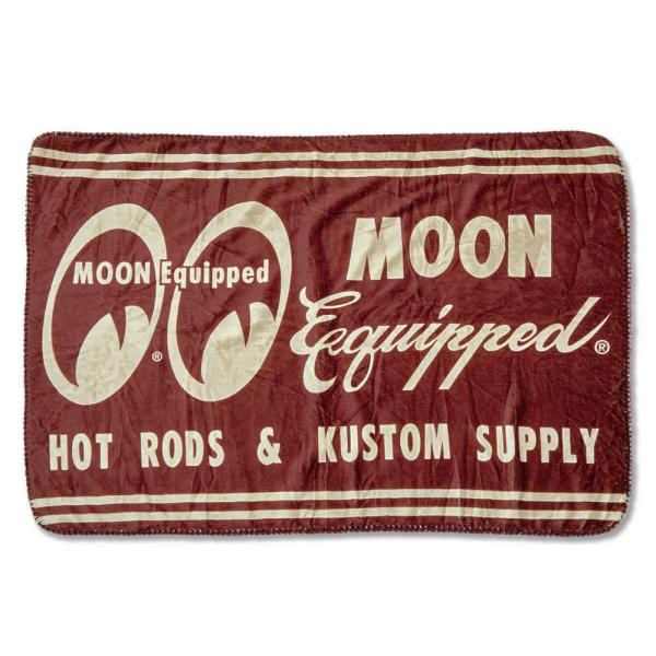 ムーンアイズ ブランケット ひざ掛け おしゃれ かっこいい フリース 車内 アウトドア スポーツ M...