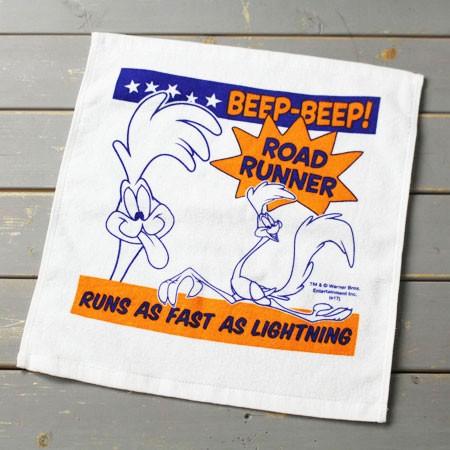 ロードランナー ハンドタオル ハンカチ キャラクター おしゃれ ルーニー・テューンズ アメリカ