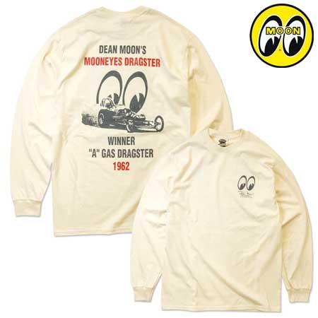 ムーンアイズ Tシャツ メンズ 長袖 アメカジ おしゃれ かっこいい 車 ホットロッド レーシング ...