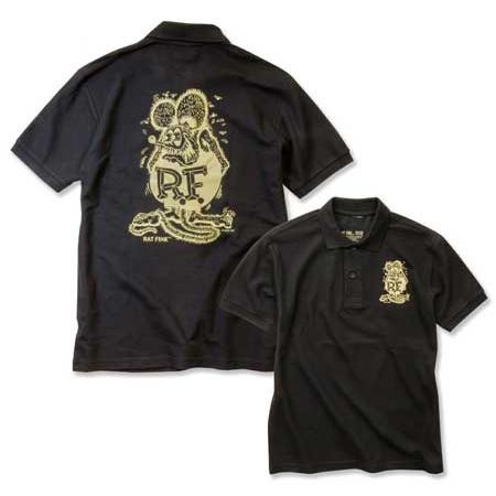 ラットフィンク ポロシャツ メンズ 半袖 アメカジ キャラクター アメリカ おしゃれ かっこいい か...