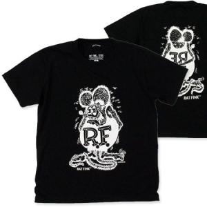 ラットフィンク Ｔシャツ RAT FINK モノフィンク ブラック メール便OK＿TS-RIT002BK-MON｜planfirst