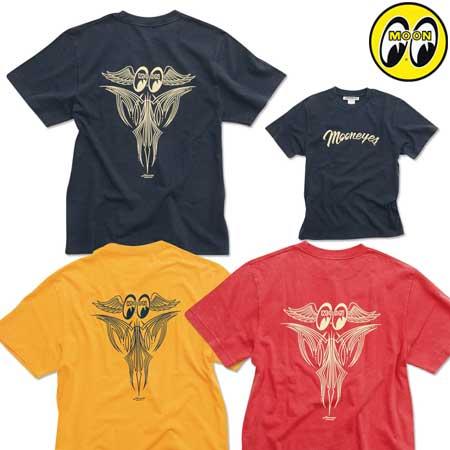 ムーンアイズ Tシャツ メンズ アメカジ おしゃれ かっこいい 車 バイク ホットロッド レーシング...
