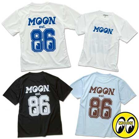ムーンアイズ Tシャツ ドライ 速乾 メンズ アメカジ おしゃれ かっこいい 車 バイク ホットロッ...