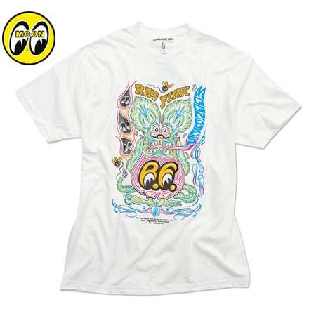 ムーンアイズ ラットフィンク Tシャツ メンズ アメカジ おしゃれ かっこいい 車 バイク ホットロ...