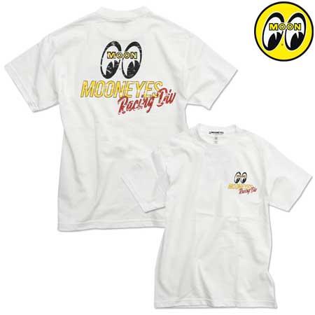 ムーンアイズ Tシャツ メンズ アメカジ おしゃれ かっこいい 車 バイク ホットロッド レーシング...
