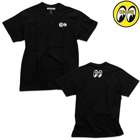 ムーンアイズ Tシャツ ポケット付き メンズ アメカジ おしゃれ かっこいい 車 バイク ホットロッ...
