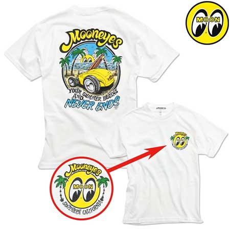 ムーンアイズ Tシャツ メンズ アメカジ おしゃれ かっこいい フォード 南国 車 ホットロッド レ...
