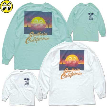 ムーンアイズ Tシャツ メンズ 長袖 アメカジ おしゃれ かっこいい 車 バイク ホットロッド レー...