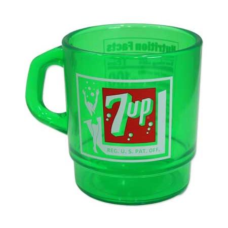 セブンアップ マグカップ プラスチック コップ カップ おしゃれ アメリカン かわいい スタッキング...