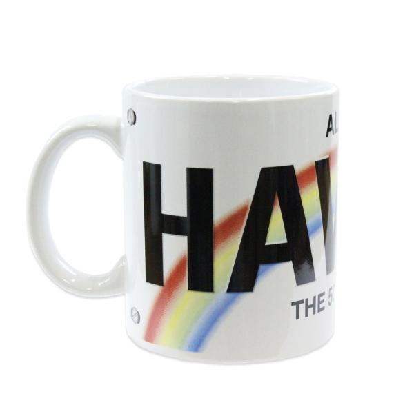 マグカップ おしゃれ 陶器 ハワイ 雑貨 ナンバープレート かわいい アメリカ アメリカン雑貨 HA...