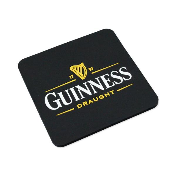 ギネス GUINNESS コースター おしゃれ かっこいい ラバー アルコール ブランド アメリカ ...