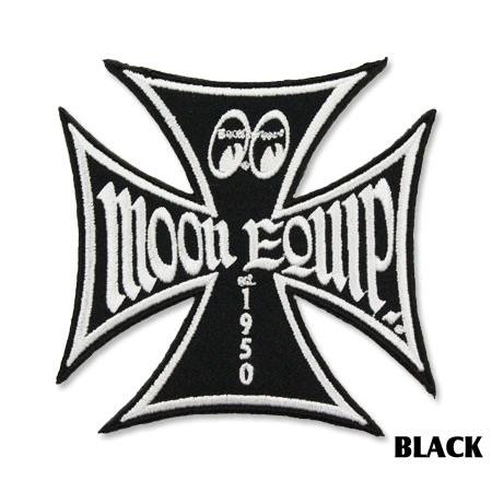 ムーンアイズ ワッペン アイロン おしゃれ かっこいい アメカジ ホットロッド MOONEYES M...