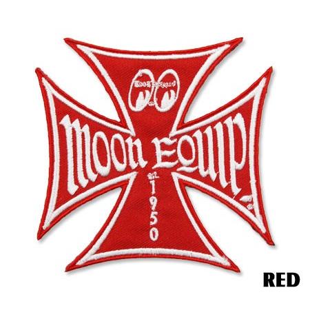 ムーンアイズ ワッペン アイロン おしゃれ かっこいい アメカジ ホットロッド MOONEYES M...
