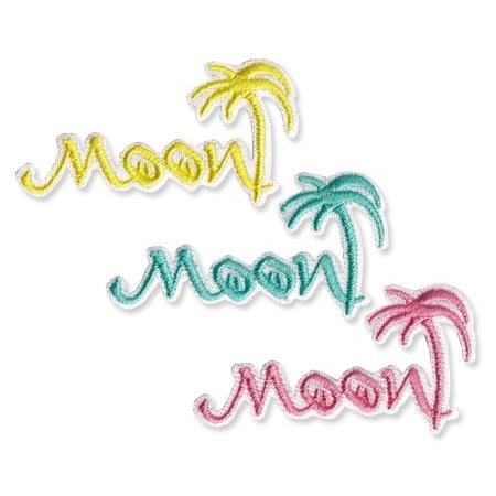 ムーンアイズ ワッペン アイロン おしゃれ ハワイアン アメカジ ホットロッド MOONEYES ヤ...