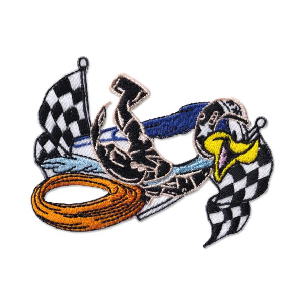 ロードランナー ワッペン アイロン 大人向け おしゃれ かっこいい アメカジ キャラクター アメリカ...